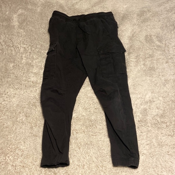 H&M Pants Hm Black Cargo Pants Poshmark